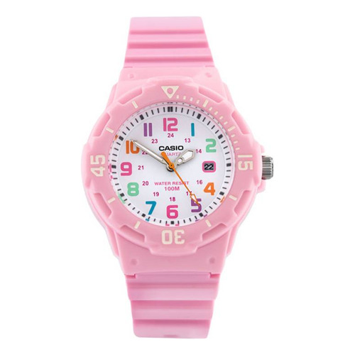 Reloj Casio para Mujer Lrw-200h-4b2vdf en Resina color Rosado y cristal mineral