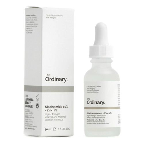 Sérum Niacinamide 10% + Zinc 1% The Ordinary día/noche para todo tipo de piel de 30mL