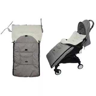 Saco Para Coche Bebé Impermeable Abrigador Forrado Cubre Pie