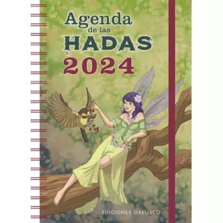 Agenda De Las Hadas 2024 Color De La Portada Verde Musgo