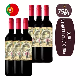 Vinho Tinto Julia Florista Adega Vidigal Wines 750ml - 6 Uni