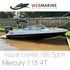 Lancha Open Naval Center 185 Motor Mercury 115 Ho 4 T