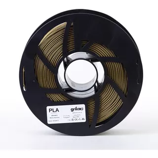 Filamento 3d Pla Grilon3 De 1.75mm Y 1kg Bronce