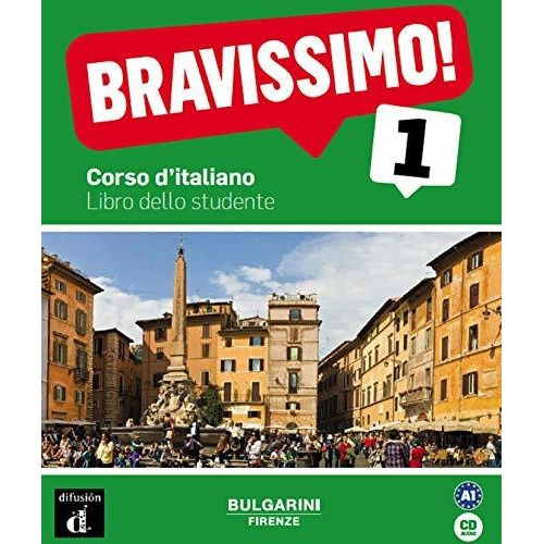 Bravissimo! 1 A1 - Libro Dello Studente, de Birello, Marilisa. Editorial Difusion, tapa blanda en italiano, 2012