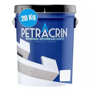 Membrana Liquida 20 Kg Membrana Transitable Elastomérica Acabado - Color Blanco