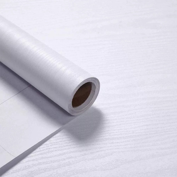 Papel Tapiz Autoadhesivo Pared 3d Impermeable Blanco