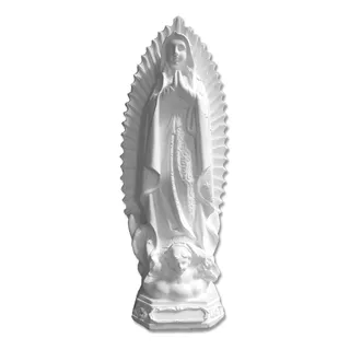 Imagem Nossa Senhora De Guadalupe 30cm Gesso Cru Kit 10
