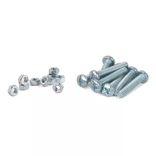 Tornillos Cabeza Tanque 5/32 X 1/2 Pack X 1000 Unid C/tuerca