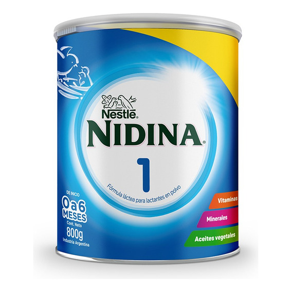 Nidina 1 Leche De Fórmula En Polvo En Lata 800g Nestlé