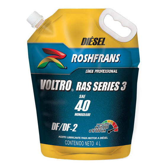 Aceite Motor Sae 40 A Diesel Camion Voltro Ras 4l Roshfrans