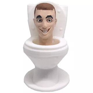 Boneco Skibidi Toilet - 8cm De Altura ( Plástico )