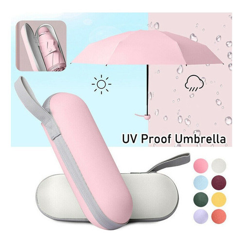 Protector Solar Amazon Sun Umbrella De Japón, Protección Uv, Color Blanco