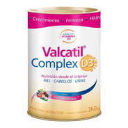 Valcatil Complex D3 Nutre Piel, Cabello Y Uñas X 260 Grs.