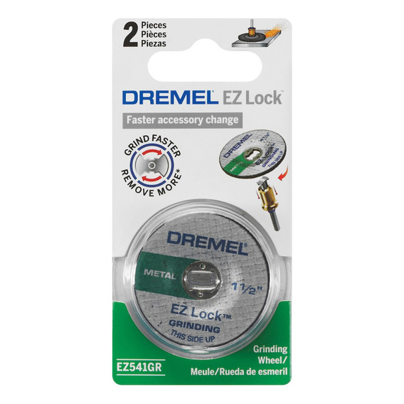 Disco De Desbaste Dremel 38,1mm Metal Cambio Rápido Ez Lock