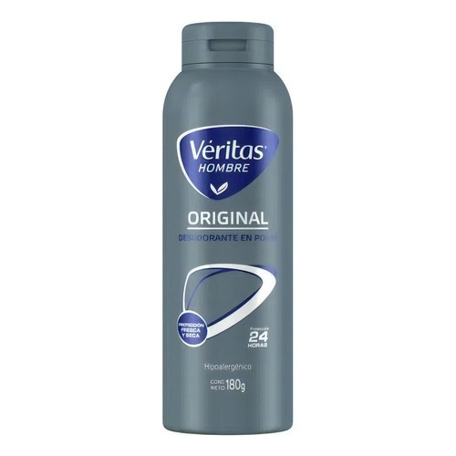 Veritas Talco Desodorante En Polvo Original 180g