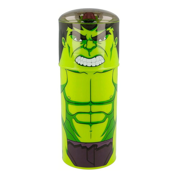 Botella De Agua De Niño Con Sorbito Avengers Hulk Stor