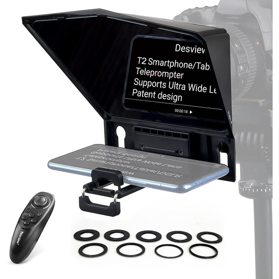 Teleprompter Desview T2 Con Control Celulares Y Tabs 8 Inch