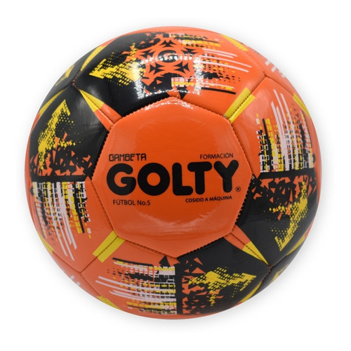 Balon De Futbol Golty Gambeta Formacion Niños N.5 Color Naranja