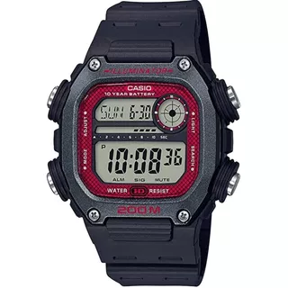 Reloj Casio Iluminator Deportivo Dw-291h-1bv