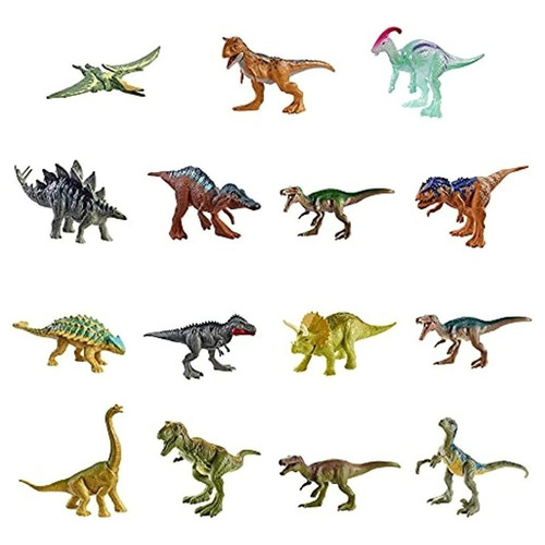 Jurassic World Mini Dino Figure Styles Puede Variar
