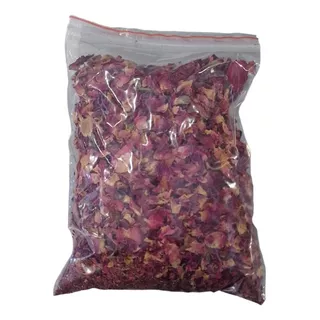 Pétalos De Flor Rosas Rojas Secas X 500 Gr Apto Cosmética