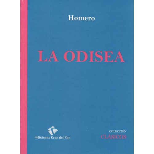 Libro: La Odisea - Homero (editorial Cruz Del Sur)