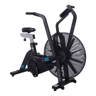 Bicicleta Estática Sportfitness Darwin Airbike Color Negro