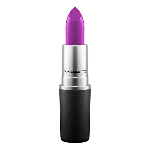 Labial Maquillaje Mac Amplified Creme Lipstick 3g Color Violetta