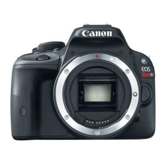  Canon EOS Rebel SL1 DSLR color  negro 