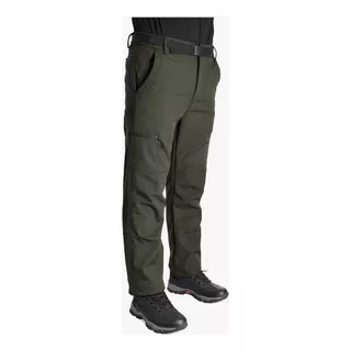 Pantalon Softshell Termico Hombre Impermeable Moto Nieve Elt