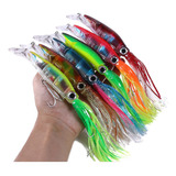 6pcs Roadrunner Pulpo Grande 24cm/40g Pesca En Mar Long Cast