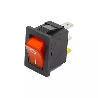 Interruptor Basculante On Off  10a 125vac 3 Pines Iluminado