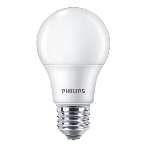 Ampolleta led Philips EcoHome Bulbo color blanco cálido 10W 220V