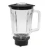 Licuadora Licua Plus Vaso De Vidrio Home Elements Color Negro