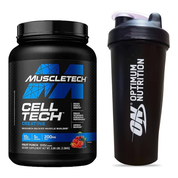 Cell Tech Muscletech - 3 Libras + Shaker 