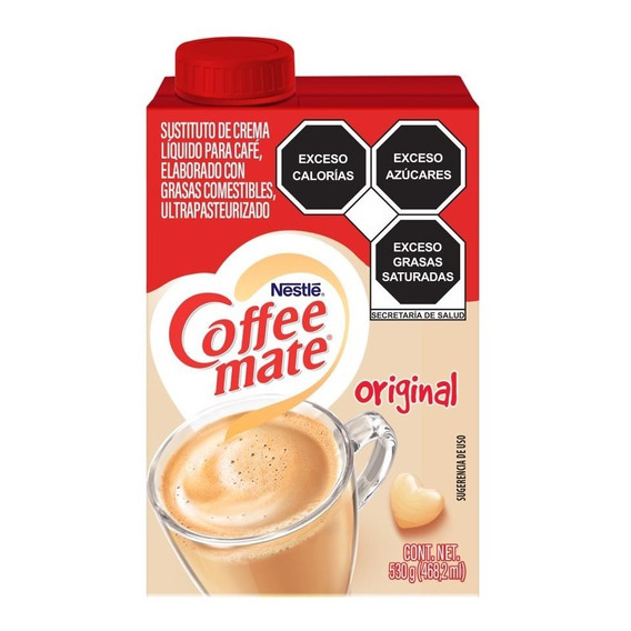 Sustituto Crema De Café Liquido Coffee Matte Original 530 Gr