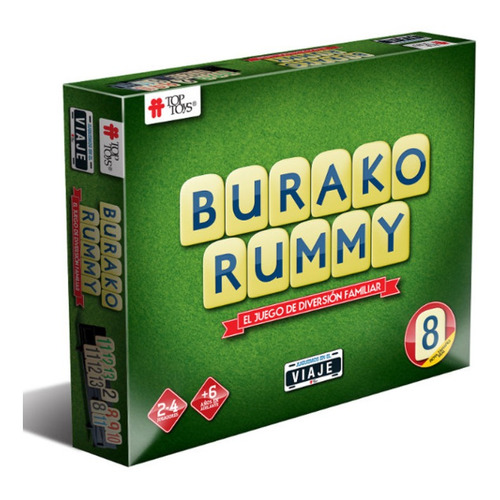 Burako Rummy Version Viaje Juego De Mesa Top Toys Toys Palac