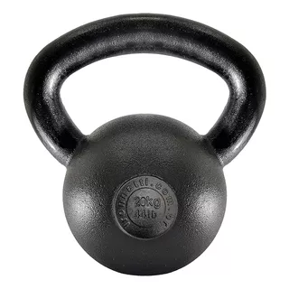 Kettlebell 20 Kg (1 Unidade) - Preto