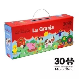 Puzzle Rompecabezas La Granja 96x20cm Oveja Negra 30 Piezas