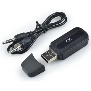 Receptor Audio Bluetooth Adaptador Aux Musica Auto Parlant