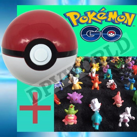 Pokemon Go 1 Pokebola Pokeball + 6 Figuras Muñecos Pokemon
