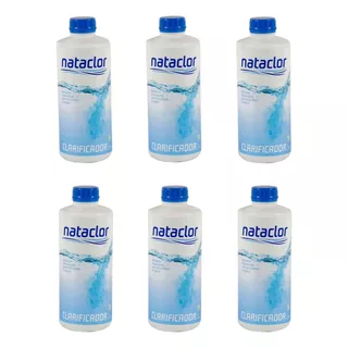 Clarificador Nataclor Caja 6 Botellas De 1 Litro
