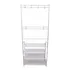 Perchero ropa Rack Multifuncional Zapatero Organizador percha Estantes IMBACK Color Blanco