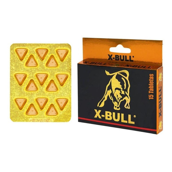 Potencializador X-bull X 15 Tab - Unidad a $2993