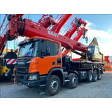 Grua Sany Spc400e Sobre Camion Scania P380