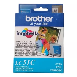 Cartucho Brother Lc51c - Cyan -  Para Mfc240c Dcp1 /v /vc