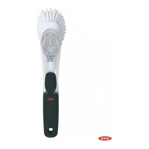 Cepillo Con Dispensador Jabón 30 Cm. Marca Oxo