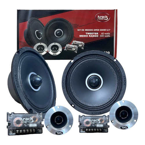 Set De Medios Krack 6.5 2 Vias Ktm-620