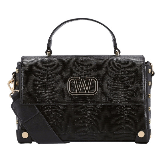 Bolsa Cross Body Para Mujer Westies Negro Hbanetowe