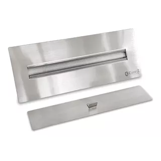 Lareira Classe A A Álcool Aço Inox 304 - Queimador 50cm